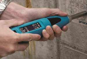 Impact Echo pull of testing.